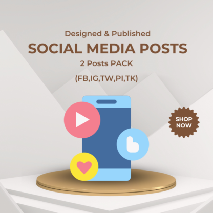 Social Media Posts - 2 Pack
